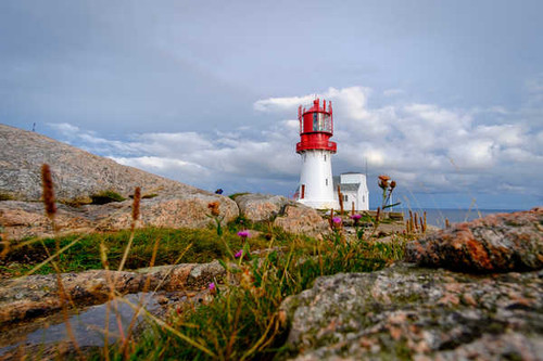 Jual Poster Lighthouses Norway Lindesnes Crag 1Z