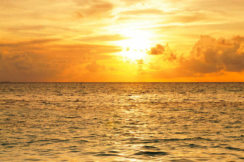 Jual Poster Maldives Sea Sunrises and sunsets Sky 1Z