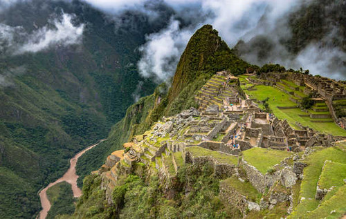 Jual Poster Peru Mountains Ruins Machu Picchu 1Z