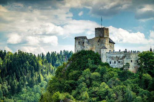 Jual Poster Poland Castles Forests Mountains Castle In 1Z