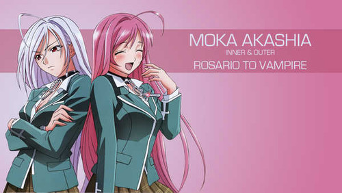 Poster Moka Akashiya Rosario + Vampire Anime Rosario + Vampire APCA