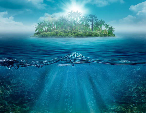 Jual Poster Scenery Tropics Sea 1Z