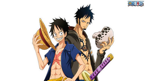 Poster Monkey D. Luffy One Piece Trafalgar Law One Piece One Piece APC