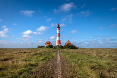 Jual Poster Sky Lighthouses Germany Westerheversand 1Z