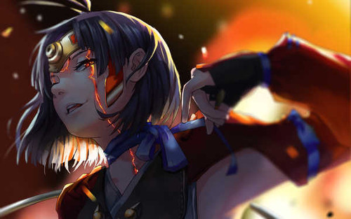 Poster Mumei (Kabaneri of the Iron Fortress) Anime Kabaneri of the Iron Fortress APC001 Poster Mumei (Kabaneri of the Iron Fortress) Anime Kabaneri of the Iron Fortress APC001
