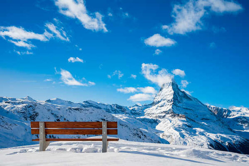 Jual Poster Switzerland Mountains Sky Zermatt Near Blauherd 1Z