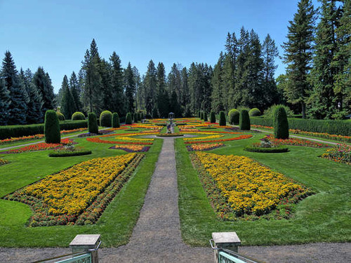 Jual Poster USA Parks Manito Gardens Spokane HDR Design Lawn 1Z
