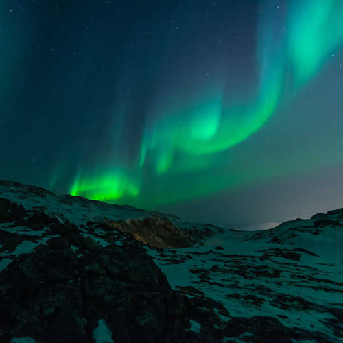 Jual Poster aurora borealis northern lights landscape 4k WPS