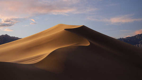 Jual Poster desert dunes morning macos mojave stock hd 5k WPS