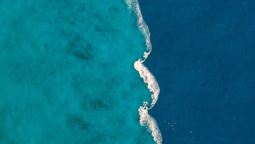 Jual Poster fresh water salty water coast 4k WPS