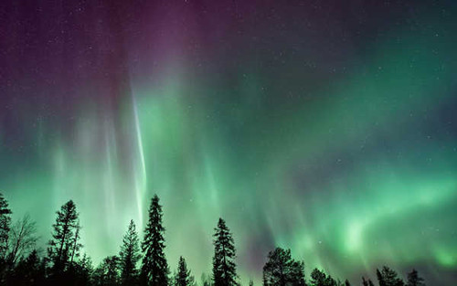 Jual Poster northern lights aurora borealis 4k WPS