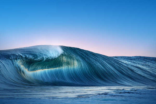 Jual Poster ocean waves sunrise seascape huawei matebook x stock hd WPS