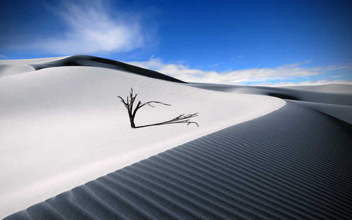 Jual Poster sand dune desert blue sky cgi hd WPS