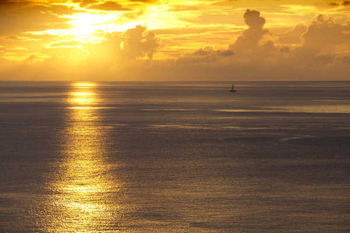 Jual Poster seascape summer sunset 4k 5k WPS