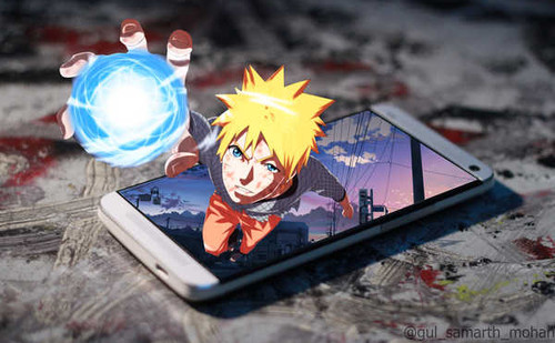 Poster Naruto Uzumaki Phone Rasengan (Naruto) Naruto Naruto APC