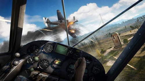 Jual Poster Airplane Far Cry 5 Cockpit Flight 1ZM0012