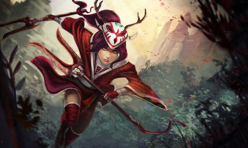 Jual Poster Akali (League Of Legends) Video Game League Of Legends 941037APC