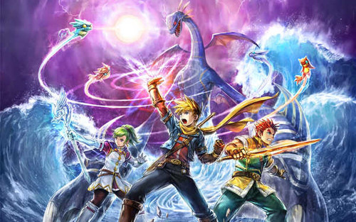 Jual Poster Anime Golden Sun Video Game Golden Sun 204176APC Jual Poster Anime Golden Sun Video Game Golden Sun 204176APC