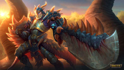 Jual Poster Ares (Smite) Video Game Smite 1048110APC