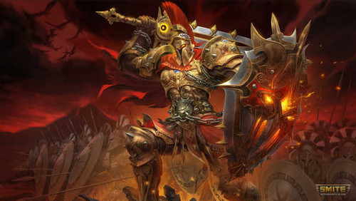 Jual Poster Ares (Smite) Video Game Smite 1083256APC