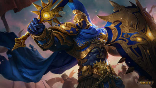 Jual Poster Ares (Smite) Video Game Smite 1083258APC