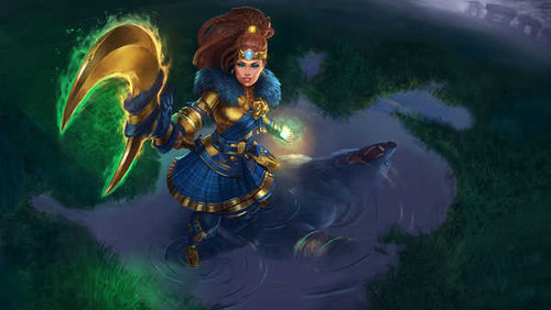 Jual Poster Artio (Smite) Video Game Smite 1048607APC