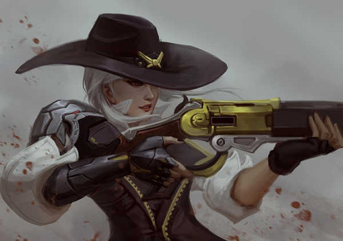 Jual Poster Ashe (Overwatch) Overwatch Video Game Overwatch 967460APC