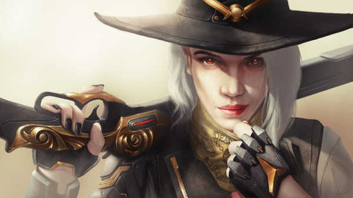 Jual Poster Ashe (Overwatch) Overwatch Video Game Overwatch 969602APC
