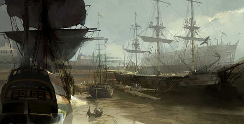 Jual Poster Assassin's Creed 3 Ships 1ZM0095 Jual Poster Assassin's Creed 3 Ships 1ZM0095