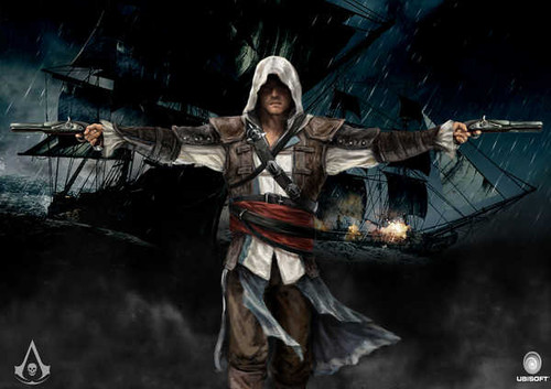 Jual Poster Assassin's Creed 4 Black 1ZM0102