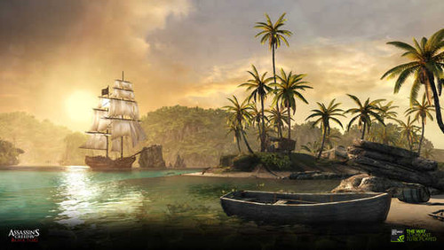 Jual Poster Assassin's Creed 4 Black 1ZM0104