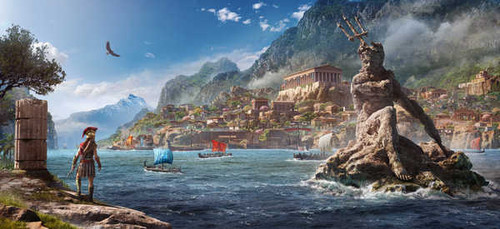 Jual Poster Assassin's Creed Odyssey Assassin's Creed Assassin's Creed Odyssey 927078APC