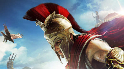 Jual Poster Assassin's Creed Odyssey Warriors Helmet 1ZM0119 Jual Poster Assassin's Creed Odyssey Warriors Helmet 1ZM0119