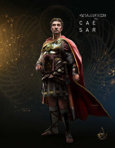 Jual Poster Assassin's Creed Origins Warriors Ceasar 1ZM0135