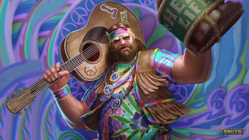 Jual Poster Bacchus (Smite) Video Game Smite 1047626APC