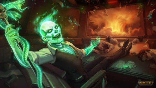 Jual Poster Baron Samedi (Smite) Video Game Smite 1048115APC