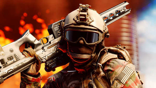 Jual Poster battlefield 4 soldier 1263WPS