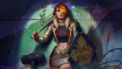 Jual Poster Bellona (Smite) Video Game Smite 1048530APC