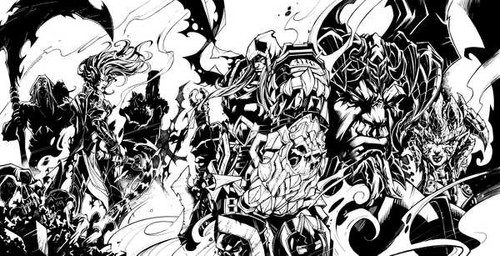 Jual Poster Black & White Darksiders Darksiders Darksiders 776168APC