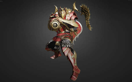 Jual Poster Black Desert Warriors Masks Varvar (Tantu) Armor 1ZM0305