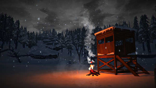 Jual Poster Bonfire Snow The Long Dark Video Game The Long Dark 698722APC