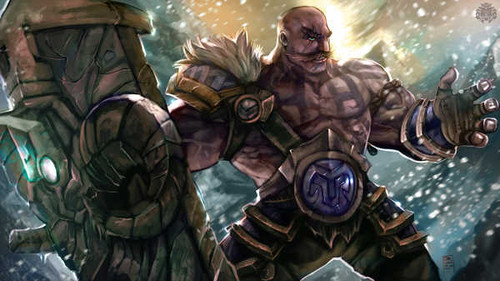 Jual Poster Braum (League Of Legends) Video Game League Of Legends 627737APC