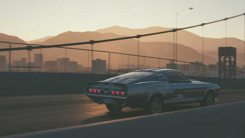 Jual Poster Bridge Ford Mustang GT500 Video Game The Crew 2 936075APC