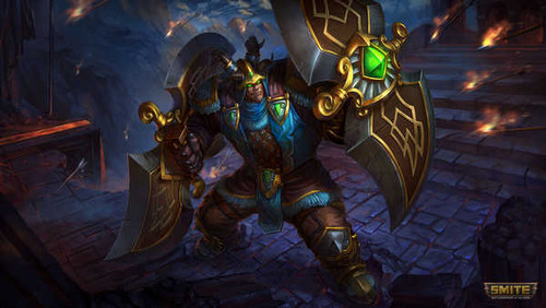Jual Poster Cabrakan (Smite) Video Game Smite 1048134APC