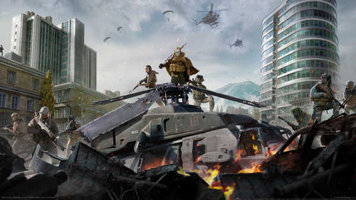 Jual Poster call of duty warzone 01 GWP3589