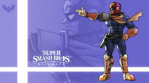 Jual Poster Captain Falcon Video Game Super Smash Bros. Ultimate 974812APC Jual Poster Captain Falcon Video Game Super Smash Bros. Ultimate 974812APC