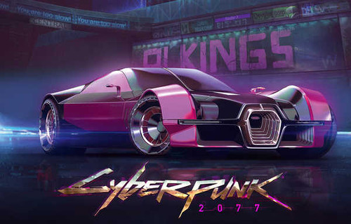 Jual Poster Car Cyberpunk 2077 Vehicle Video Game Cyberpunk 2077 1042662APC
