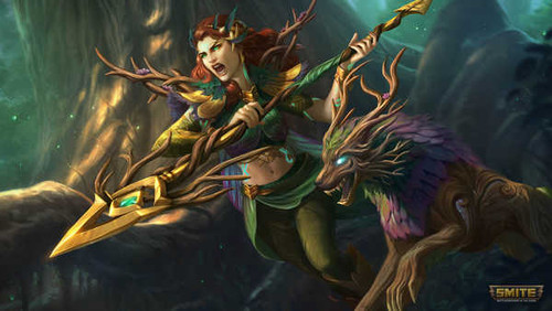 Jual Poster Chang'e (Smite) Video Game Smite 1048470APC
