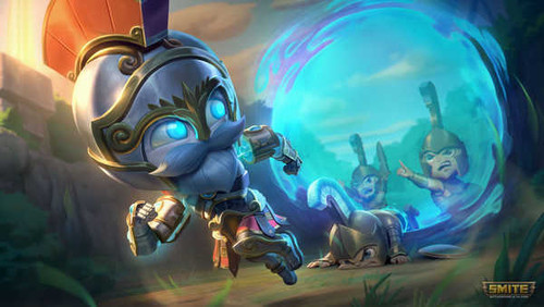 Jual Poster Chibi Janus (Smite) Video Game Smite 1008795APC Jual Poster Chibi Janus (Smite) Video Game Smite 1008795APC