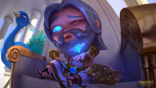 Jual Poster Chibi Zeus (Smite) Video Game Smite 1037143APC